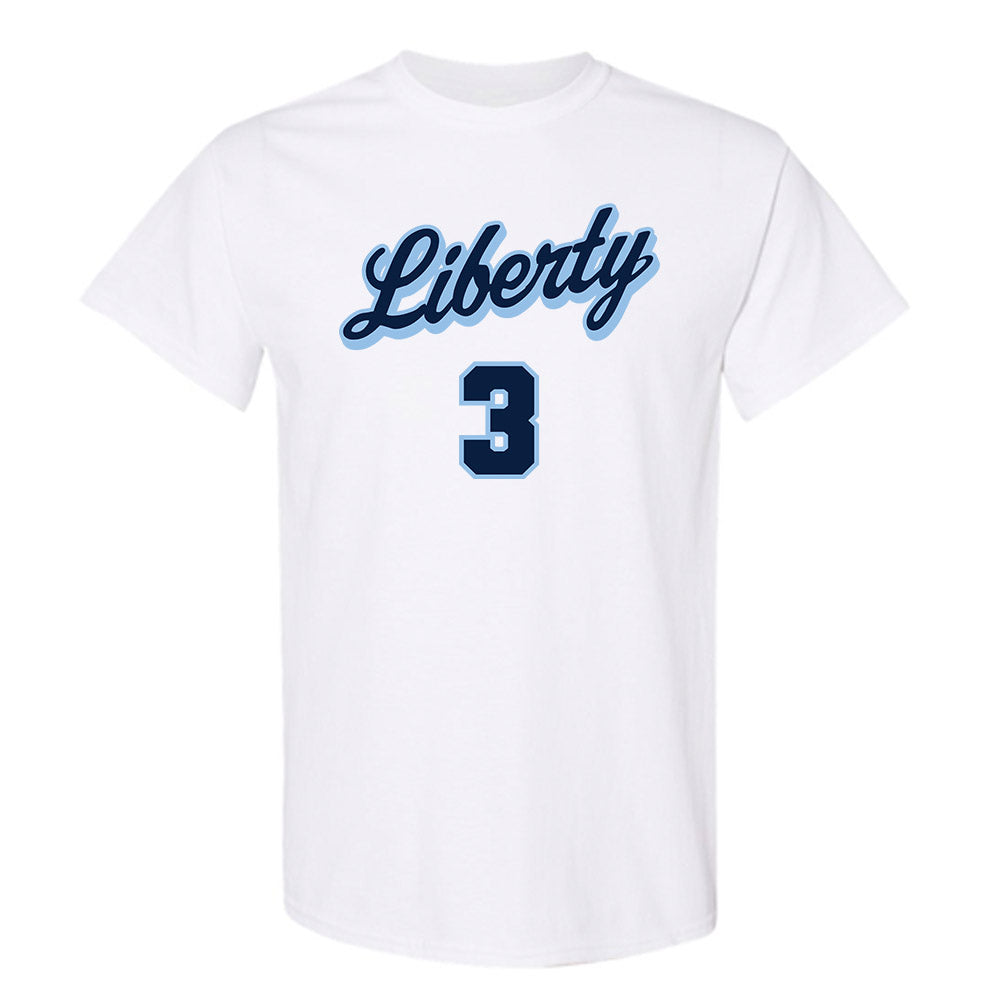 Liberty - NCAA Men's Basketball : Kaden Metheny - Sports Shersey T-Shirt-0