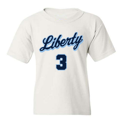 Liberty - NCAA Men's Basketball : Kaden Metheny - Sports Shersey Youth T-Shirt-0