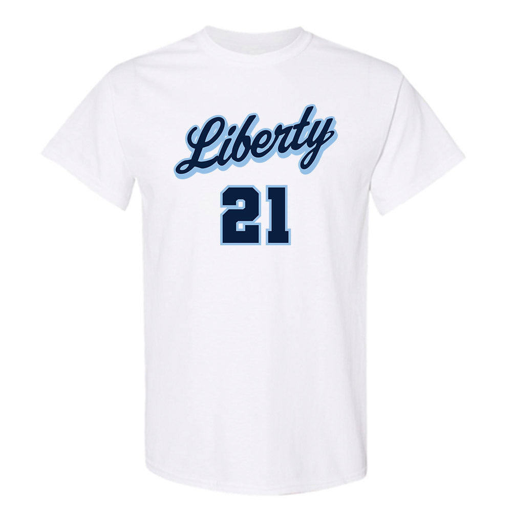 Liberty - NCAA Men's Basketball : Ryan Jones Jr. - Sports Shersey T-Shirt-0