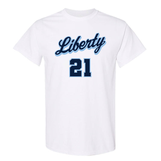 Liberty - NCAA Men's Basketball : Ryan Jones Jr. - Sports Shersey T-Shirt-0