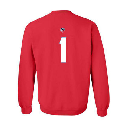 Liberty - NCAA Men's Basketball : Zander Carter - Classic Shersey Crewneck Sweatshirt-1