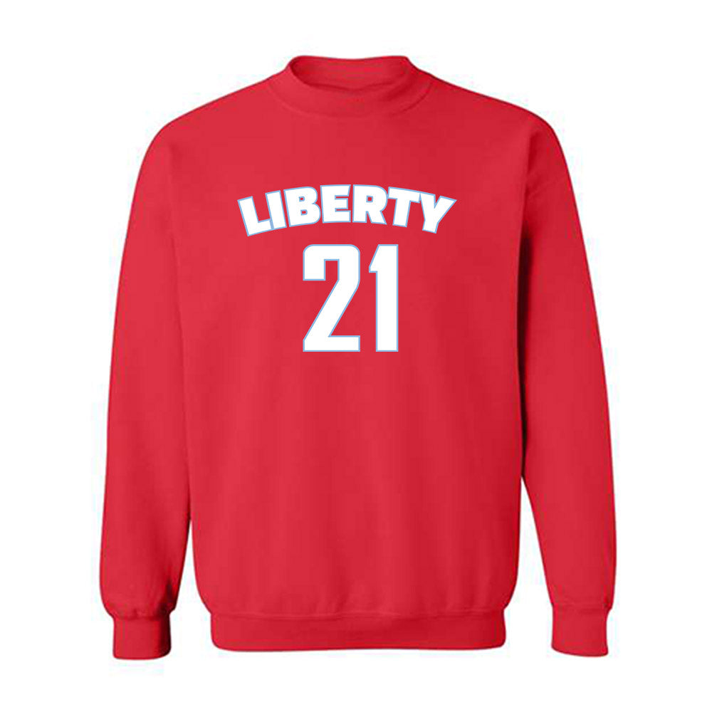 Liberty - NCAA Men's Basketball : Ryan Jones Jr. - Classic Shersey Crewneck Sweatshirt-0