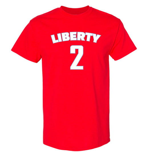 Liberty - NCAA Men's Basketball : Eli Herbert - Classic Shersey T-Shirt-0