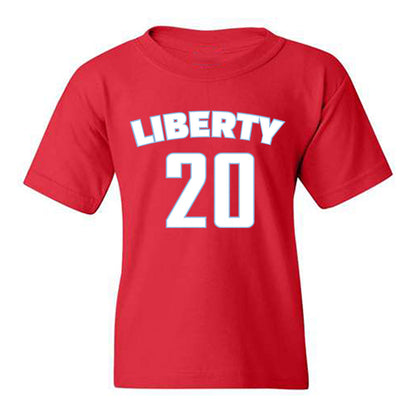 Liberty - NCAA Men's Basketball : Torr Sorensen - Classic Shersey Youth T-Shirt-0