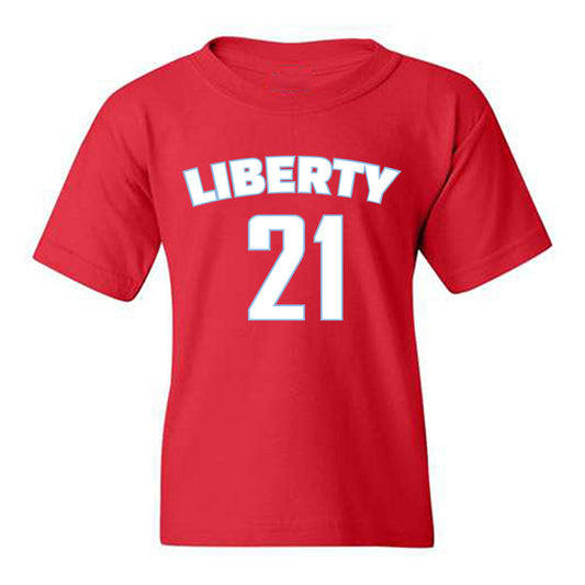 Liberty - NCAA Men's Basketball : Ryan Jones Jr. - Classic Shersey Youth T-Shirt-0