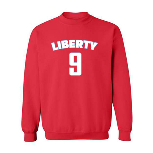 Liberty - NCAA Men's Basketball : JJ Harper - Classic Shersey Crewneck Sweatshirt-0