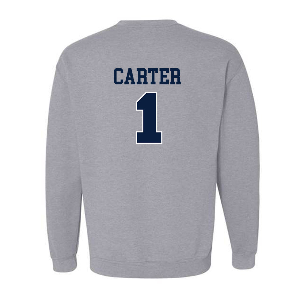 Liberty - NCAA Men's Basketball : Zander Carter - Generic Shersey Crewneck Sweatshirt-1