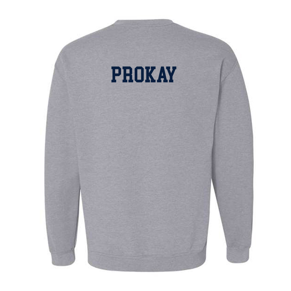 Liberty - NCAA Men's Track & Field : Mason Prokay - Generic Shersey Crewneck Sweatshirt-1