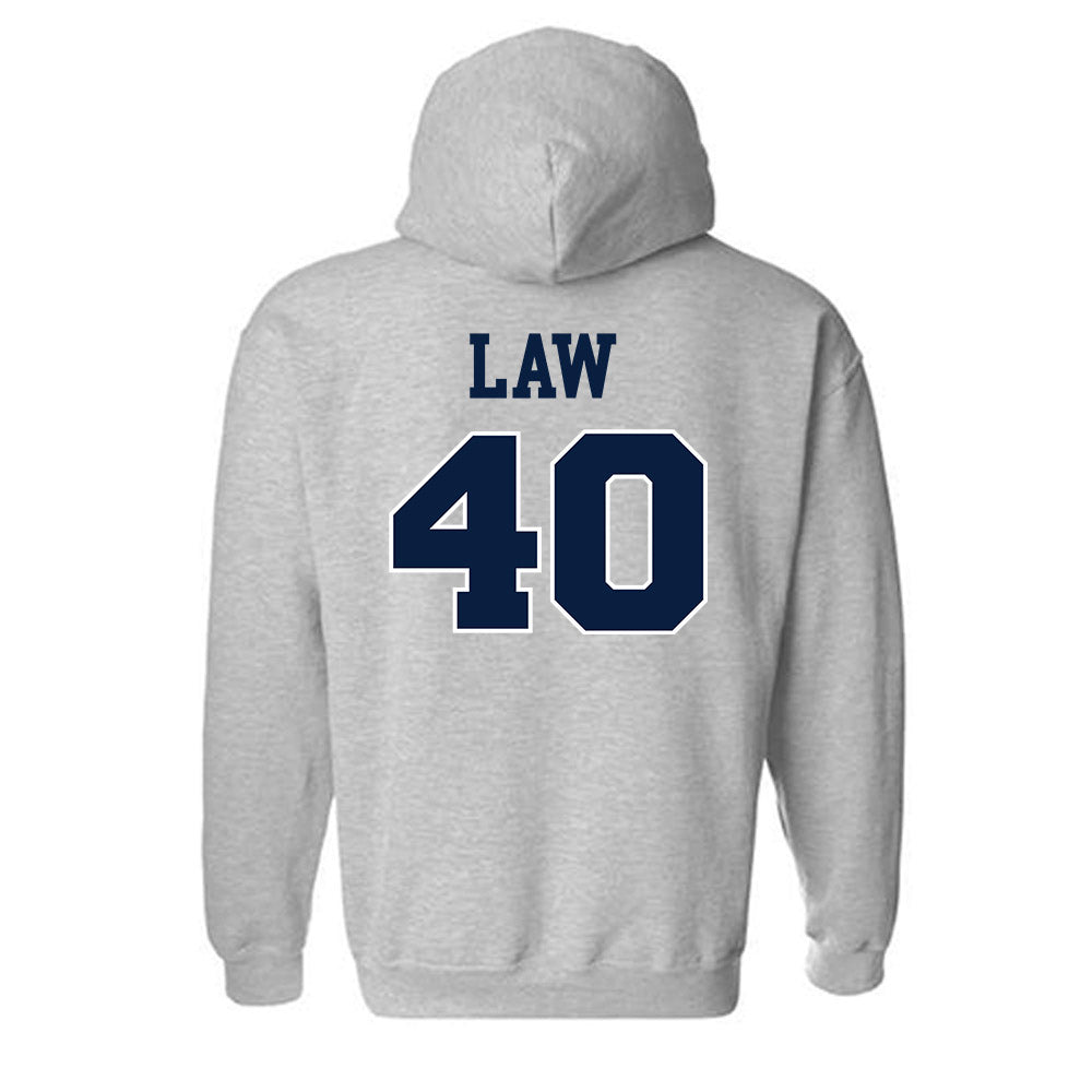 Liberty - NCAA Football : Christopher Law - Generic Shersey Hooded Sweatshirt-1