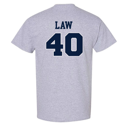 Liberty - NCAA Football : Christopher Law - Generic Shersey T-Shirt-1
