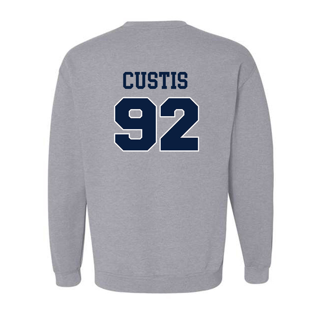 Liberty - NCAA Football : John Custis - Generic Shersey Crewneck Sweatshirt-1