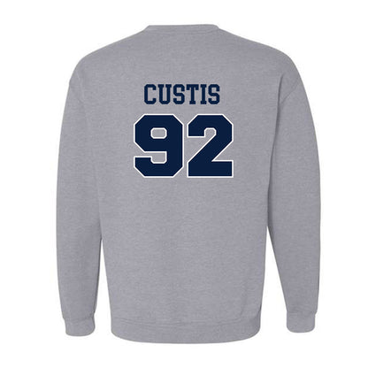 Liberty - NCAA Football : John Custis - Generic Shersey Crewneck Sweatshirt-1