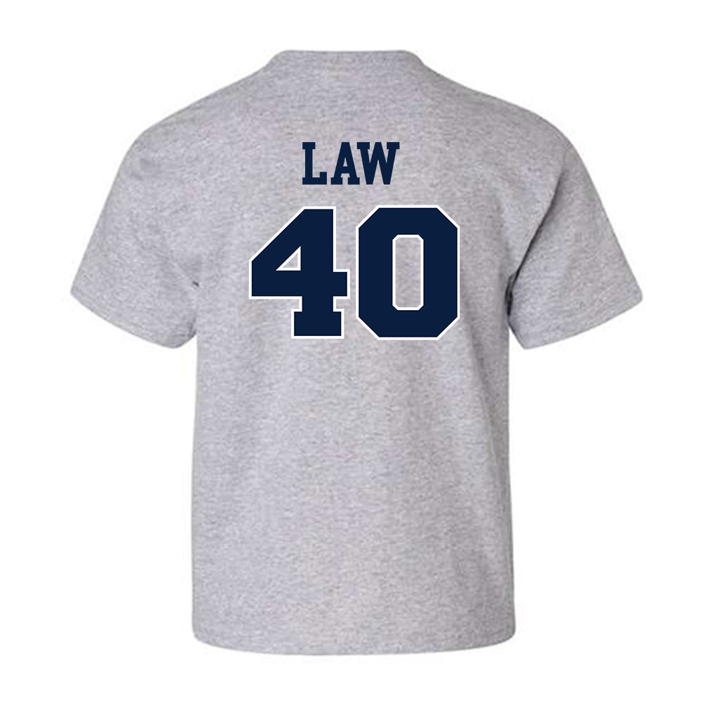 Liberty - NCAA Football : Christopher Law - Generic Shersey Youth T-Shirt-1