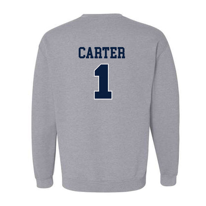 Liberty - NCAA Men's Basketball : Zander Carter - Generic Shersey Crewneck Sweatshirt-1