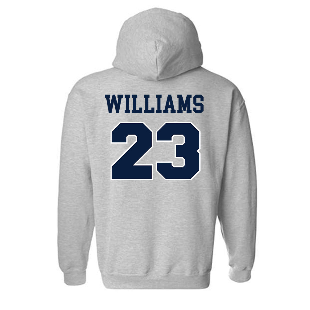 Liberty - NCAA Baseball : Kaleb Williams - Generic Shersey Hooded Sweatshirt-1