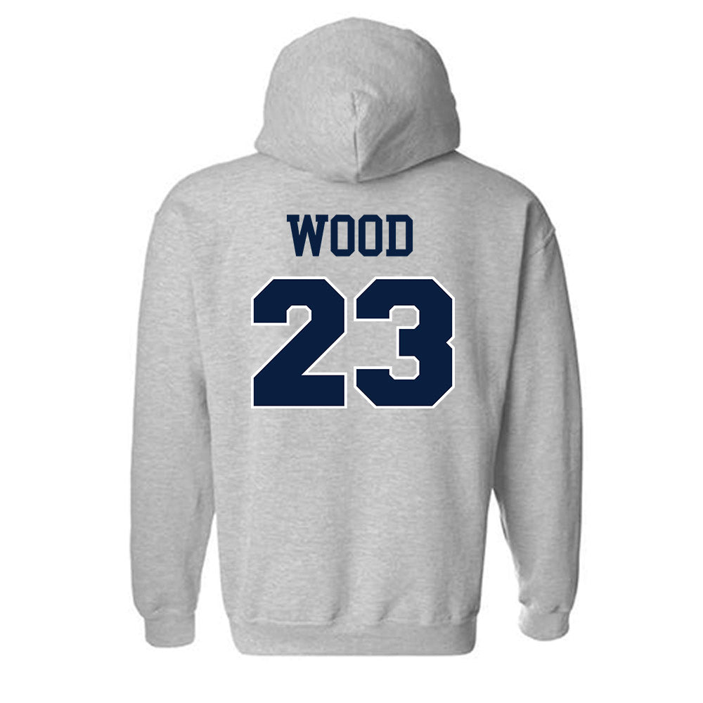 Liberty - NCAA Football : Cameron Wood - Generic Shersey Hooded Sweatshirt-1