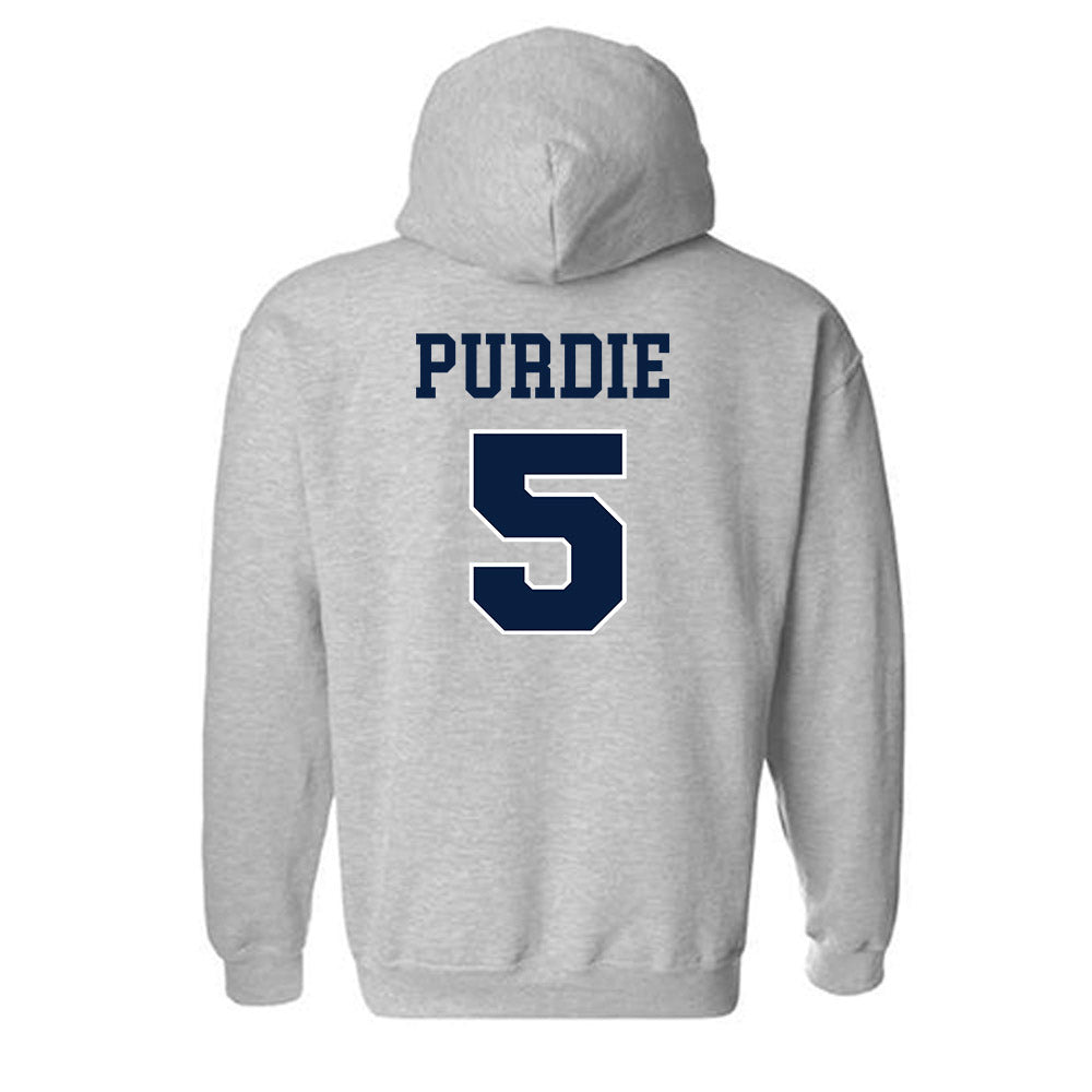 Liberty - NCAA Football : Deshawn Purdie - Generic Shersey Hooded Sweatshirt-1