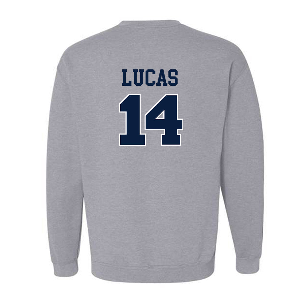 Liberty - NCAA Baseball : Jaxon Lucas - Generic Shersey Crewneck Sweatshirt-1