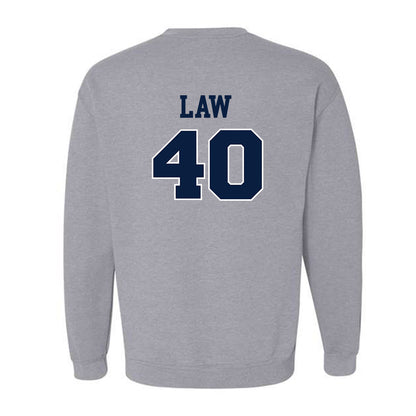 Liberty - NCAA Football : Christopher Law - Generic Shersey Crewneck Sweatshirt-1