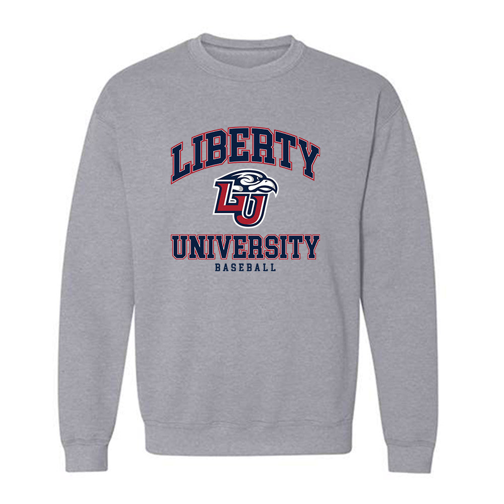 Liberty - NCAA Baseball : Jaedan Carter - Generic Shersey Crewneck Sweatshirt-0