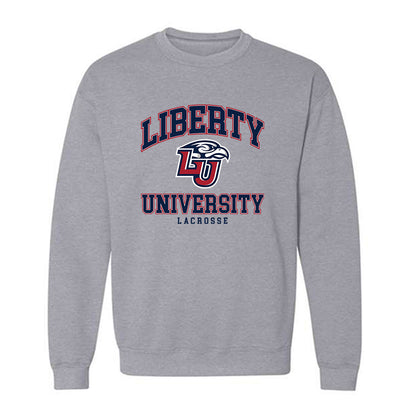 Liberty - NCAA Women's Lacrosse : Mila Mitchell - Generic Shersey Crewneck Sweatshirt-1