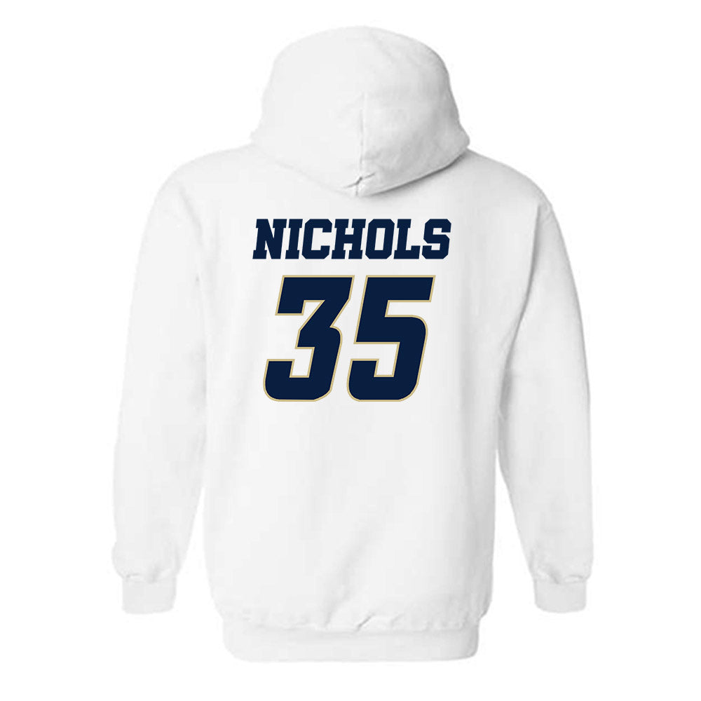 Oral Roberts - NCAA Baseball : Nate Nichols - Generic Shersey Hooded Sweatshirt-1