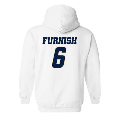 Oral Roberts - NCAA Men's Basketball : Cal Furnish - Generic Shersey Hooded Sweatshirt-1