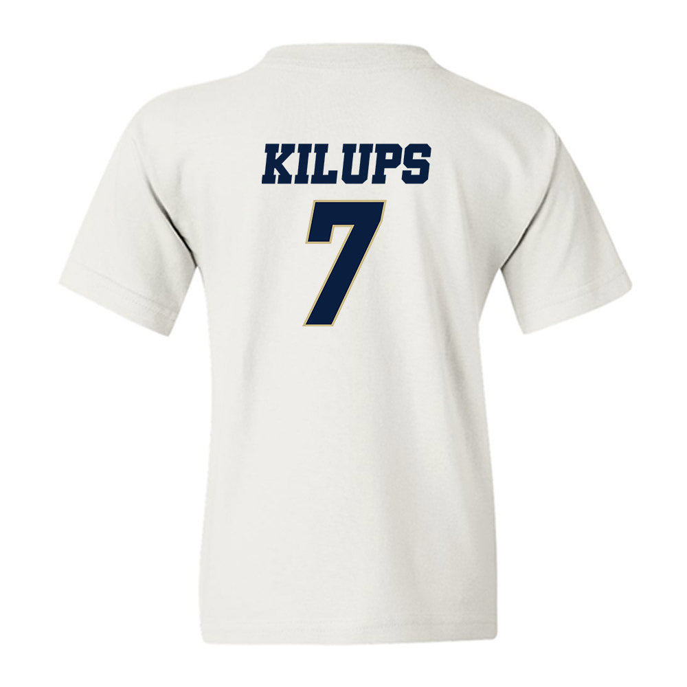Oral Roberts - NCAA Men's Basketball : Martins Kilups - Generic Shersey Youth T-Shirt-1