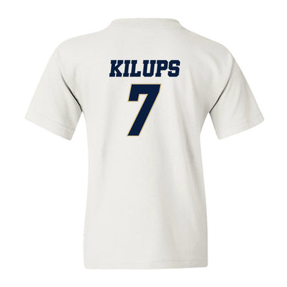 Oral Roberts - NCAA Men's Basketball : Martins Kilups - Generic Shersey Youth T-Shirt-1
