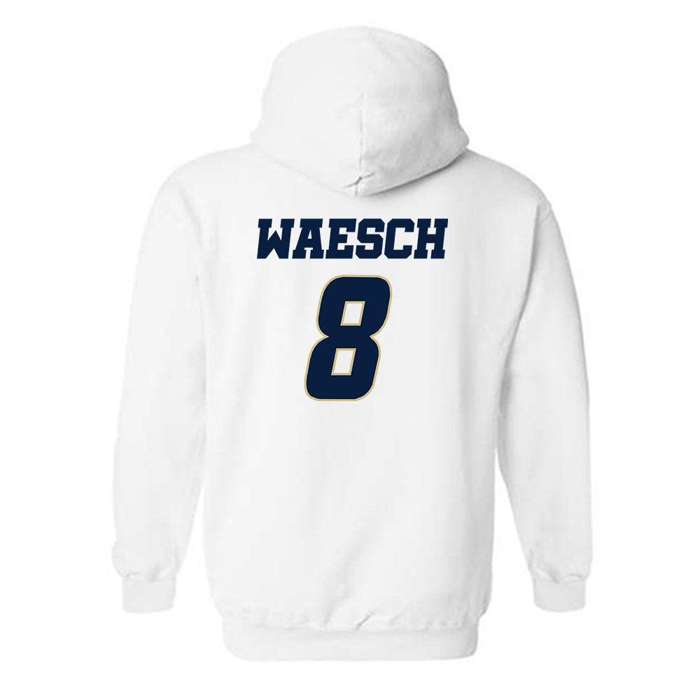 Oral Roberts - NCAA Men's Soccer : Hagen Waesch - Generic Shersey Hooded Sweatshirt-1