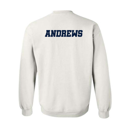 Oral Roberts - NCAA Men's Track & Field : Caleb Andrews - Generic Shersey Crewneck Sweatshirt