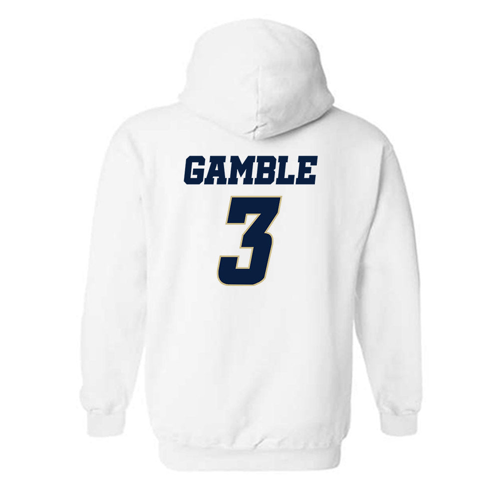 Oral Roberts - NCAA Baseball : Jackson Gamble - Generic Shersey Hooded Sweatshirt-1