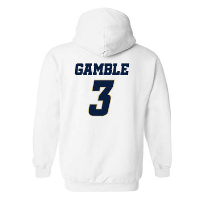 Oral Roberts - NCAA Baseball : Jackson Gamble - Generic Shersey Hooded Sweatshirt-1