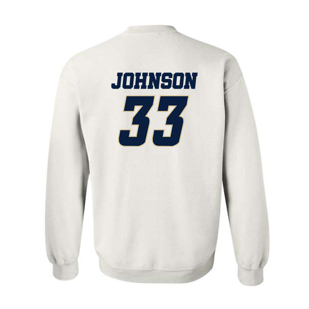 Oral Roberts - NCAA Baseball : Conner Johnson - Generic Shersey Crewneck Sweatshirt