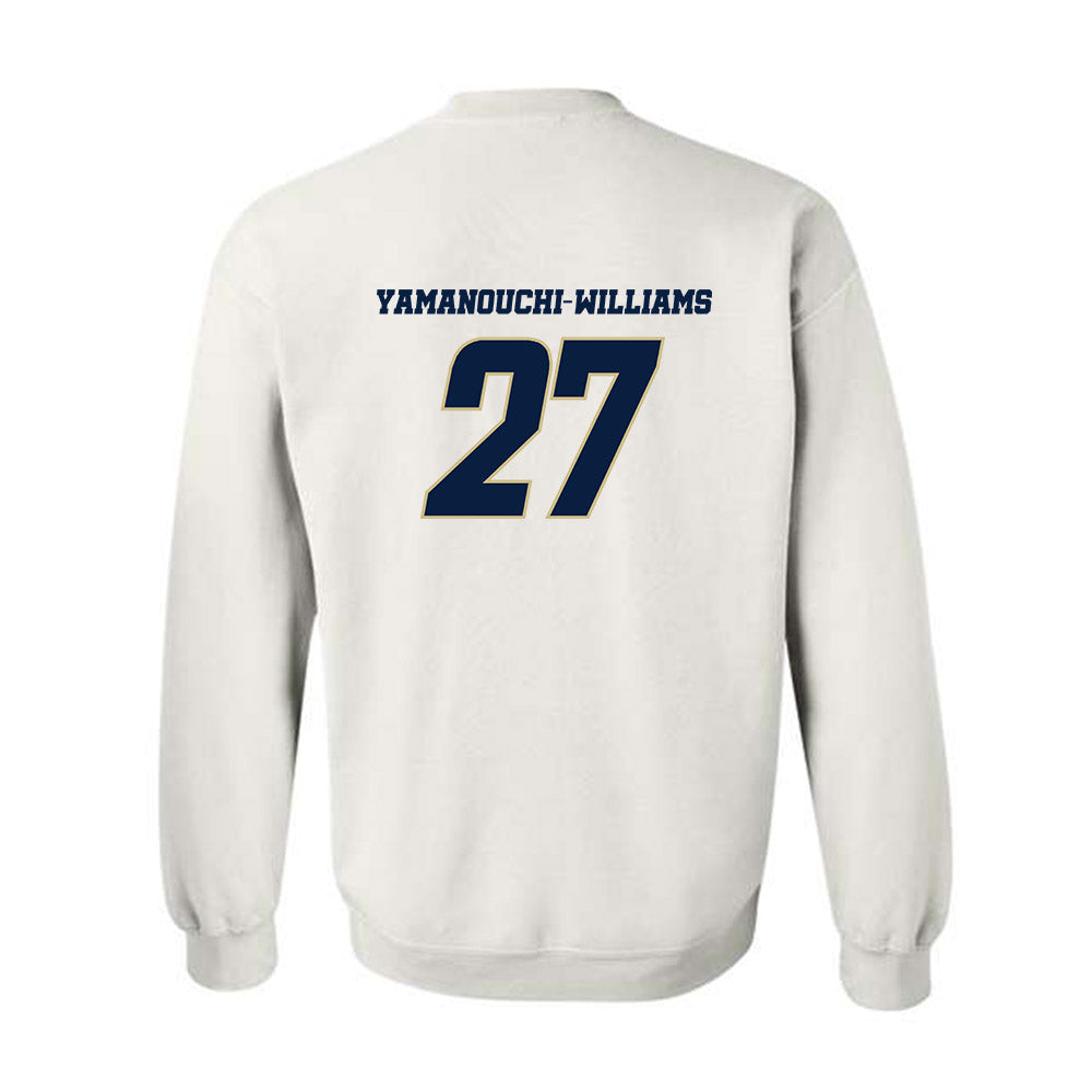 Oral Roberts - NCAA Men's Basketball : Yuto Yamanouchi-Williams - Generic Shersey Crewneck Sweatshirt-1