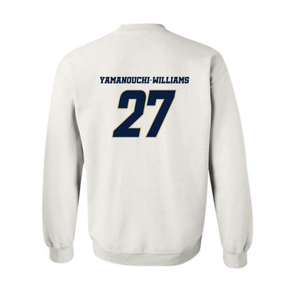 Oral Roberts - NCAA Men's Basketball : Yuto Yamanouchi-Williams - Generic Shersey Crewneck Sweatshirt-1