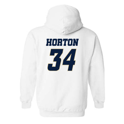 Oral Roberts - NCAA Baseball : Ethan Horton - Generic Shersey Hooded Sweatshirt-1