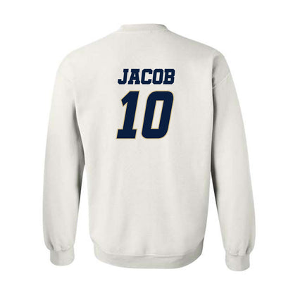 Oral Roberts - NCAA Men's Basketball : Aaron Jacob - Generic Shersey Crewneck Sweatshirt-1