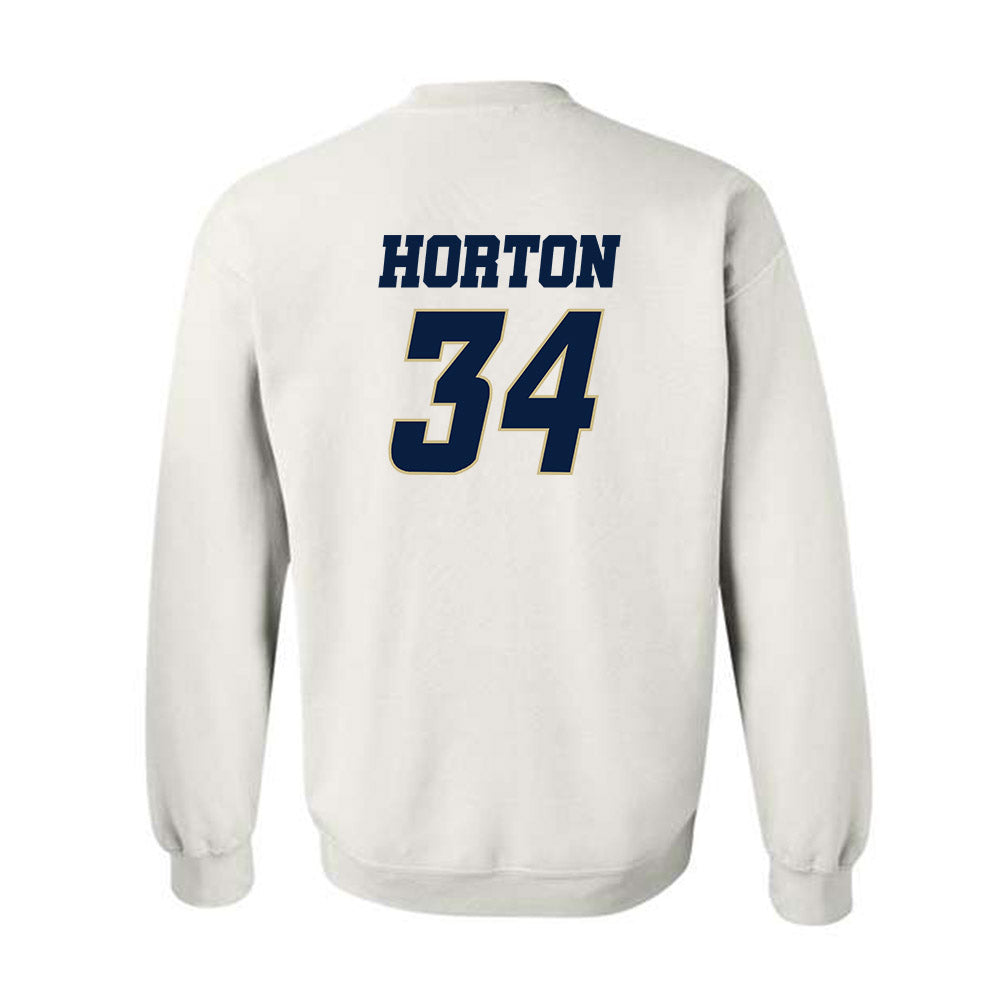 Oral Roberts - NCAA Baseball : Ethan Horton - Generic Shersey Crewneck Sweatshirt-1