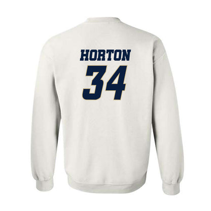 Oral Roberts - NCAA Baseball : Ethan Horton - Generic Shersey Crewneck Sweatshirt-1