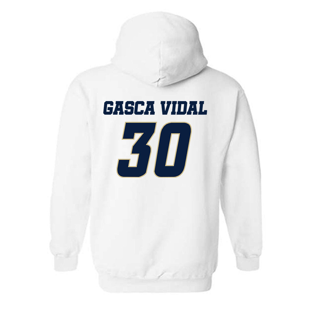 Oral Roberts - NCAA Men's Soccer : Lucca Gasca Vidal - Generic Shersey Hooded Sweatshirt-1