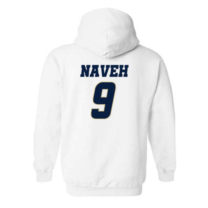Oral Roberts - NCAA Men's Basketball : Ofri Naveh - Generic Shersey Hooded Sweatshirt-1
