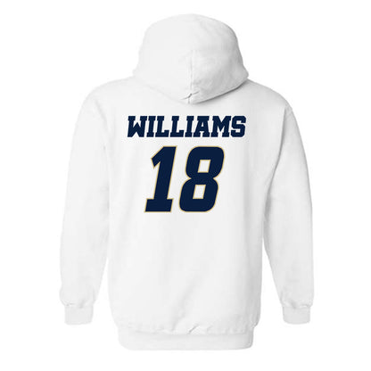 Oral Roberts - NCAA Baseball : Luke Williams - Generic Shersey Hooded Sweatshirt-1
