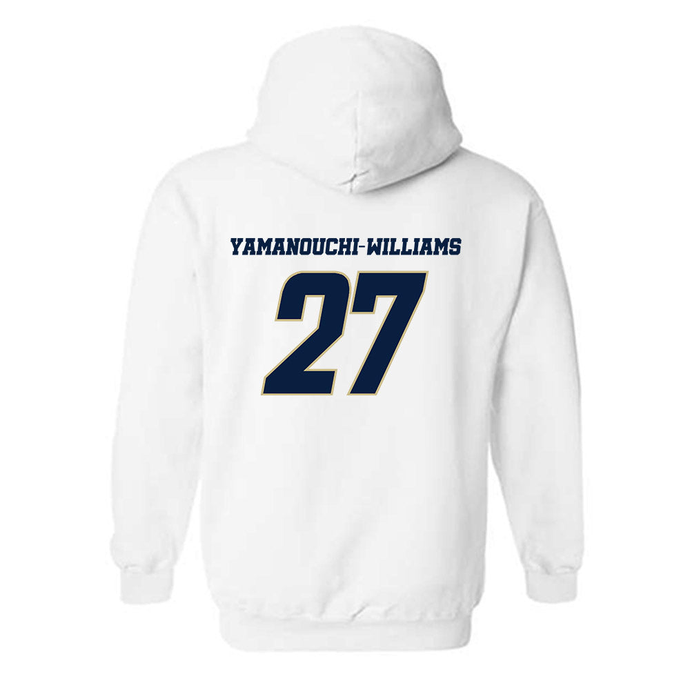 Oral Roberts - NCAA Men's Basketball : Yuto Yamanouchi-Williams - Generic Shersey Hooded Sweatshirt-1
