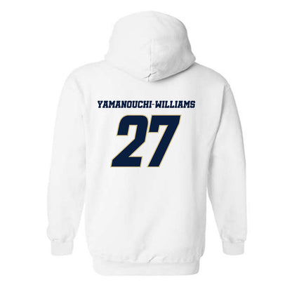Oral Roberts - NCAA Men's Basketball : Yuto Yamanouchi-Williams - Generic Shersey Hooded Sweatshirt-1