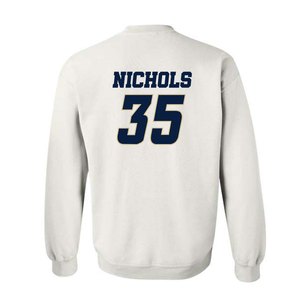 Oral Roberts - NCAA Baseball : Nate Nichols - Generic Shersey Crewneck Sweatshirt-1