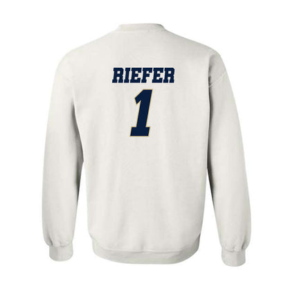 Oral Roberts - NCAA Women's Soccer : Alexa Riefer - Generic Shersey Crewneck Sweatshirt-1