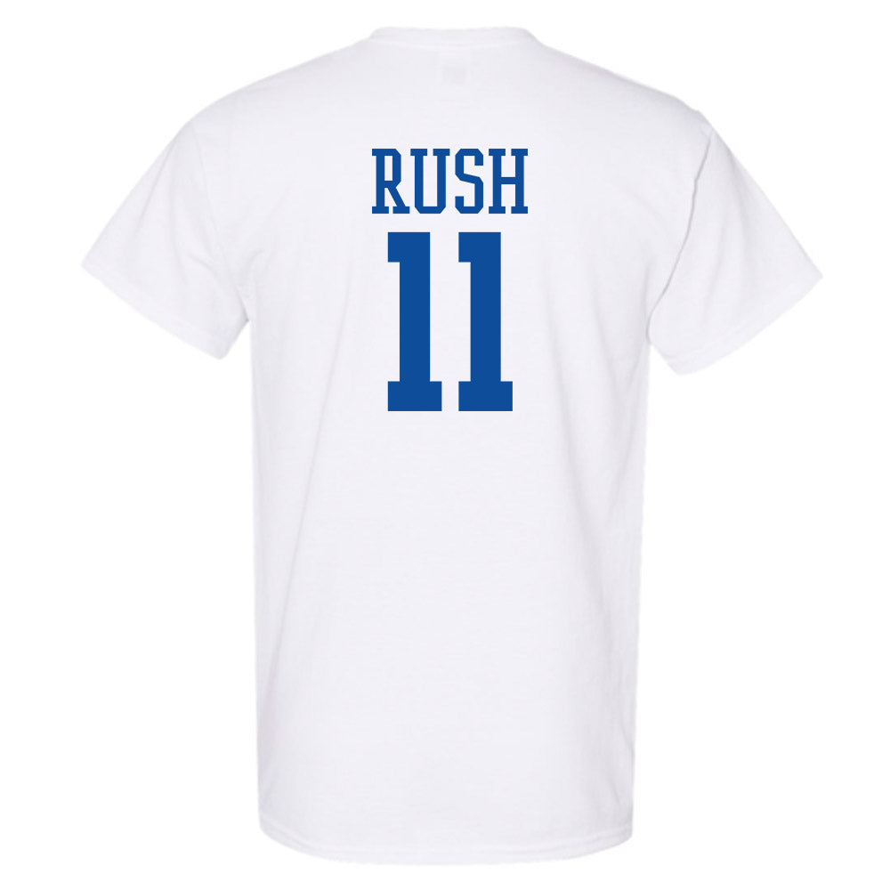 Drake - NCAA Men's Basketball : LJ Rush - Classic Shersey T-Shirt-1