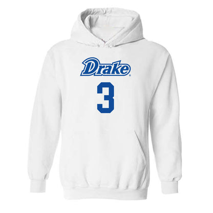 Drake - NCAA Men's Basketball : Jalen Quinn - Classic Shersey Hooded Sweatshirt-0