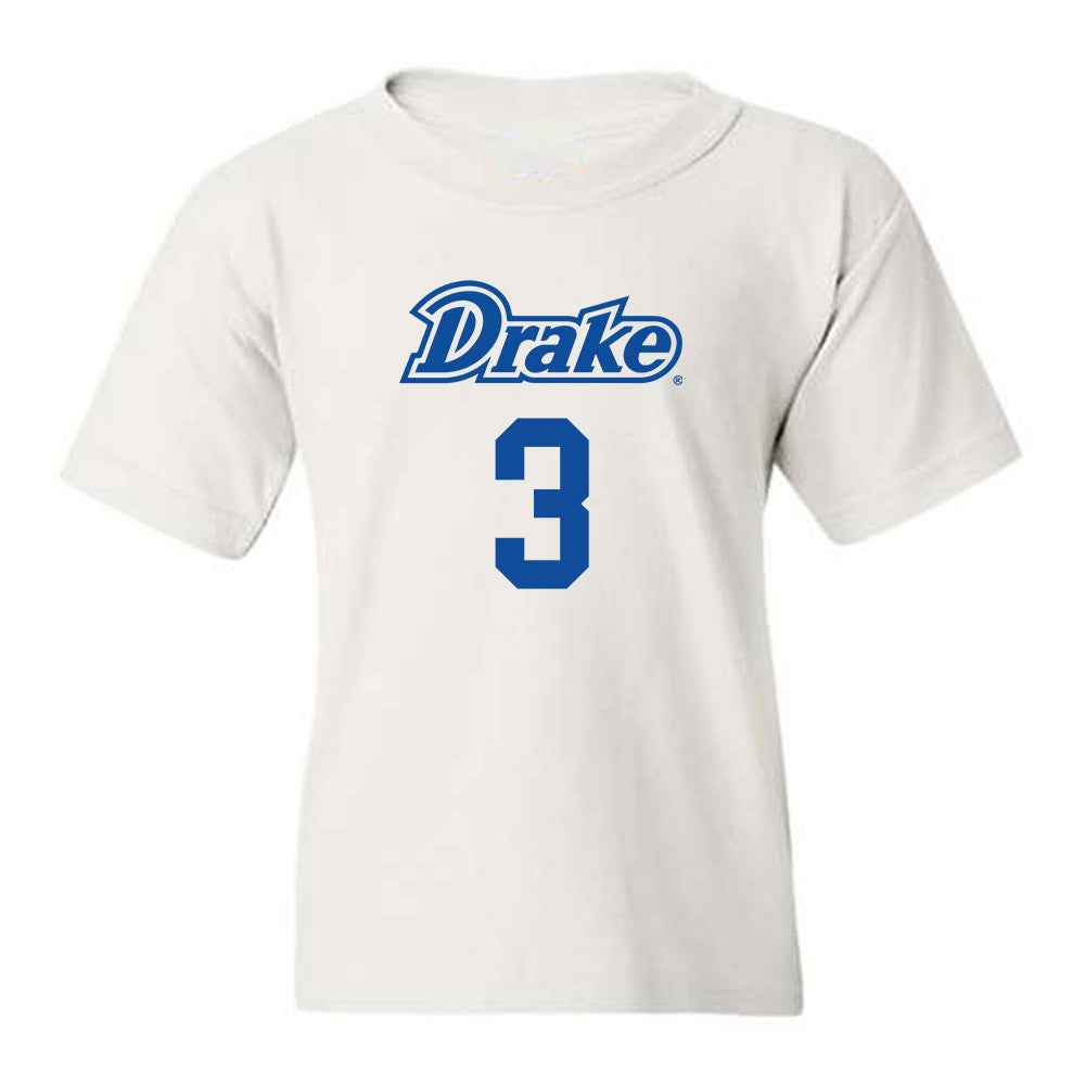 Drake - NCAA Men's Basketball : Jalen Quinn - Classic Shersey Youth T-Shirt-0